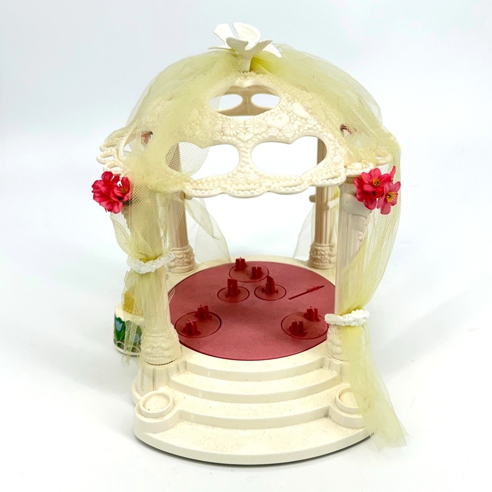 Vintage 1983 Kenner Glamour Gals Wedding‎ Gazebo 51850 Playset Dolls